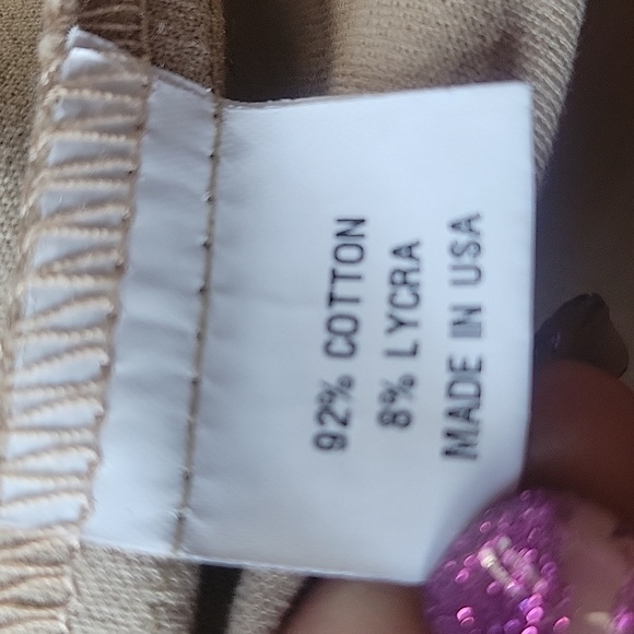 Elegantissimo Firenze Women's Beige Front Zipper Down Skirt, Size: P - Picture 8 of 9